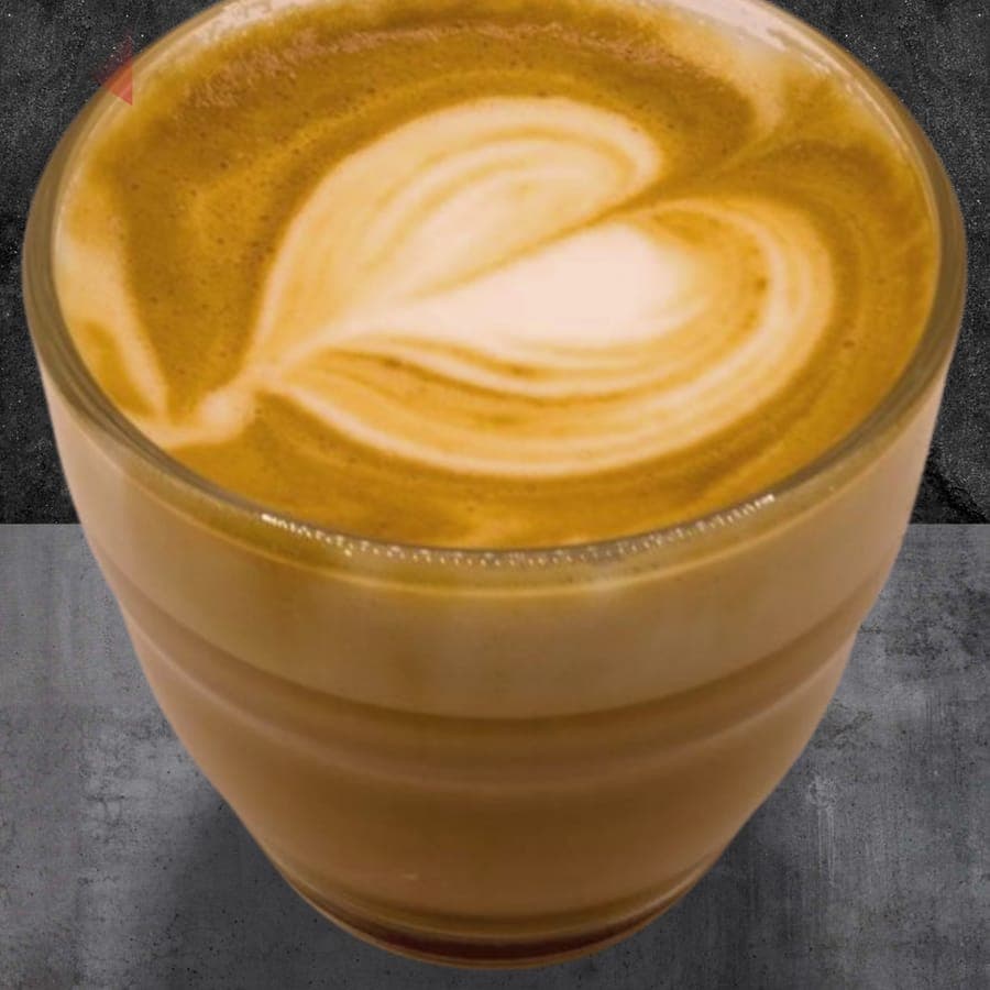 Cortado kávé a Restiben
